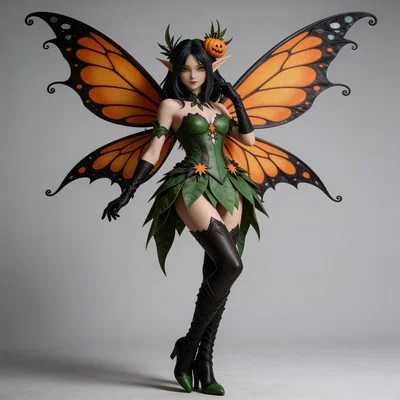 Mô hình nàng tiên Fairy 1 cực chất cho máy in 3D Resin