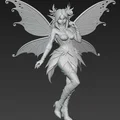 Mô hình nàng tiên Fairy 1 cực chất cho máy in 3D Resin - Thumbnail 2