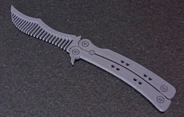 Lược chải tóc phong cách dao bướm độc đáo (Butterfly Comb) - Image 1