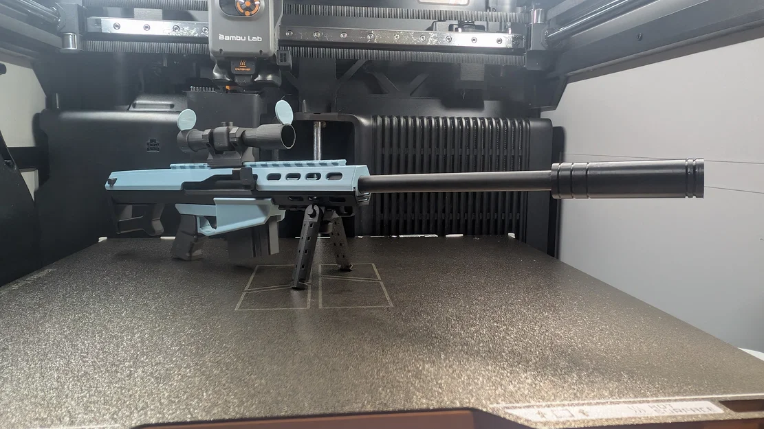 Barrett Pocket Rifle – Đồ chơi Bolt-Action cỡ bỏ túi - Phụ kiện - Image 1