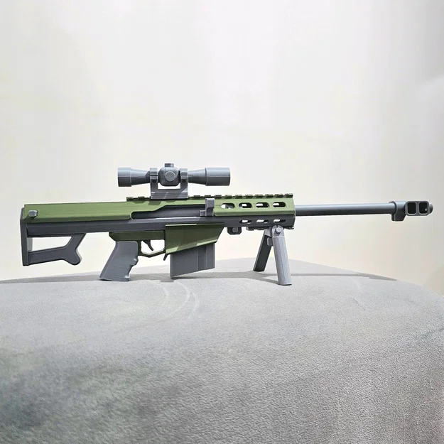 Barrett Pocket Rifle – Đồ chơi Bolt-Action cỡ bỏ túi - Phụ kiện - Image 2