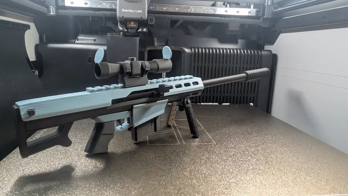 Barrett Pocket Rifle – Đồ chơi Bolt-Action cỡ bỏ túi - Phụ kiện - Image 5