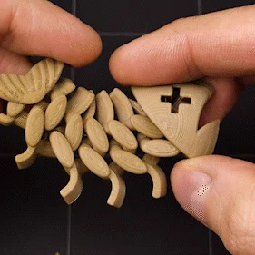 Flexi Fish Bone 2 (chain) – Cá xương flexi dạng xích