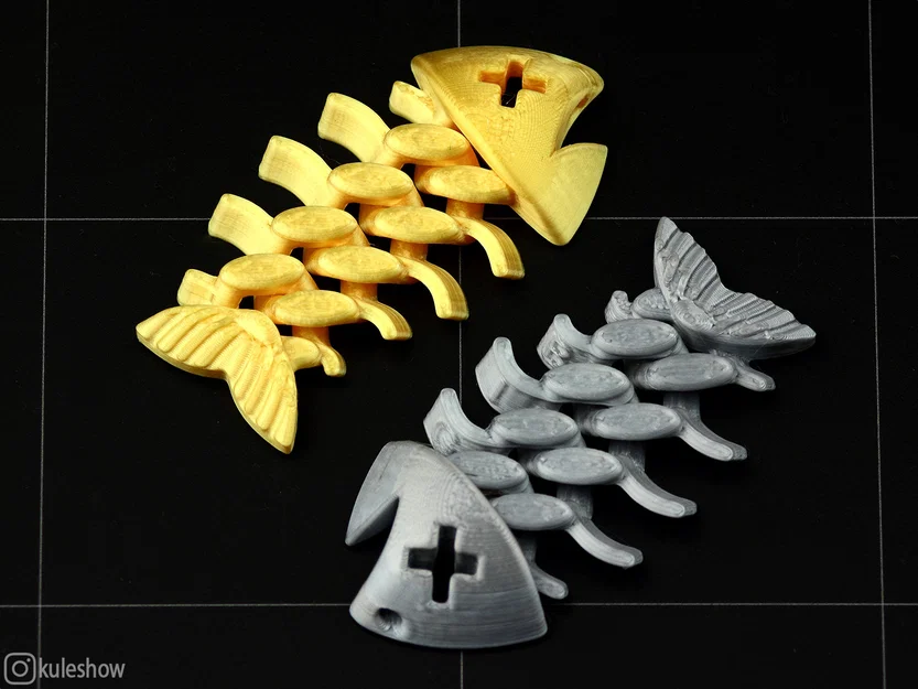 Flexi Fish Bone 2 (chain) – Cá xương flexi dạng xích - Image 3