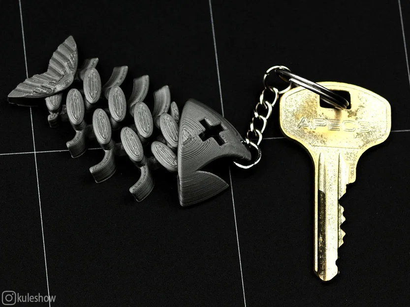 Flexi Fish Bone 2 (chain) – Cá xương flexi dạng xích - Image 5