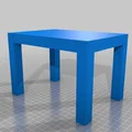 Bàn đồ chơi xinh xắn cho búp bê (Simple Doll Table) tự in 3D - Thumbnail 4