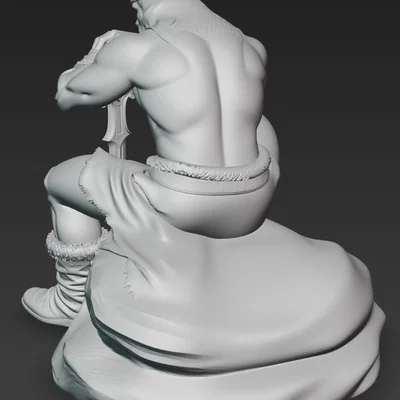 Mô hình Conan the Barbarian 3D - Chiến binh huyền thoại cho dân chơi resin