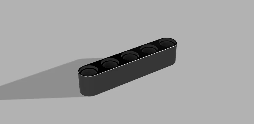 Thanh dầm kỹ thuật LEGO Beam 5 (32316) - Phụ kiện in 3D chất lượng - Image 1