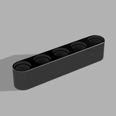 Thanh dầm kỹ thuật LEGO Beam 5 (32316) - Phụ kiện in 3D chất lượng