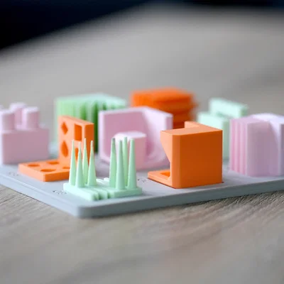 Bộ Model Nguyên Tắc Thiết Kế Cho In 3D (FFF) - 3D Printing Design Principles Model Set