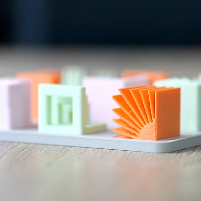 Bộ Model Nguyên Tắc Thiết Kế Cho In 3D (FFF) - 3D Printing Design Principles Model Set