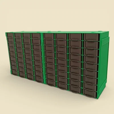 Khay organizer lưu trữ linh kiện điện tử