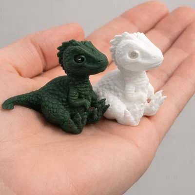 Mini Velociraptor – Tượng Dino Dễ Thương