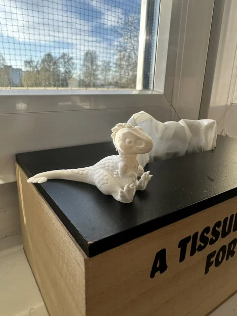 Mini Velociraptor – Tượng Dino Dễ Thương - Image 4