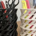 Cốc cắm bút in 3D thiết kế lưới xoắn ốc hiện đại - Thumbnail 3