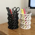 Cốc cắm bút in 3D thiết kế lưới xoắn ốc hiện đại - Thumbnail 4