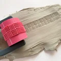 Bộ Con Lăn Tạo Vân Đất Sét – Set Pattern Thay Thế Kèm Tay Cầm - Thumbnail 3