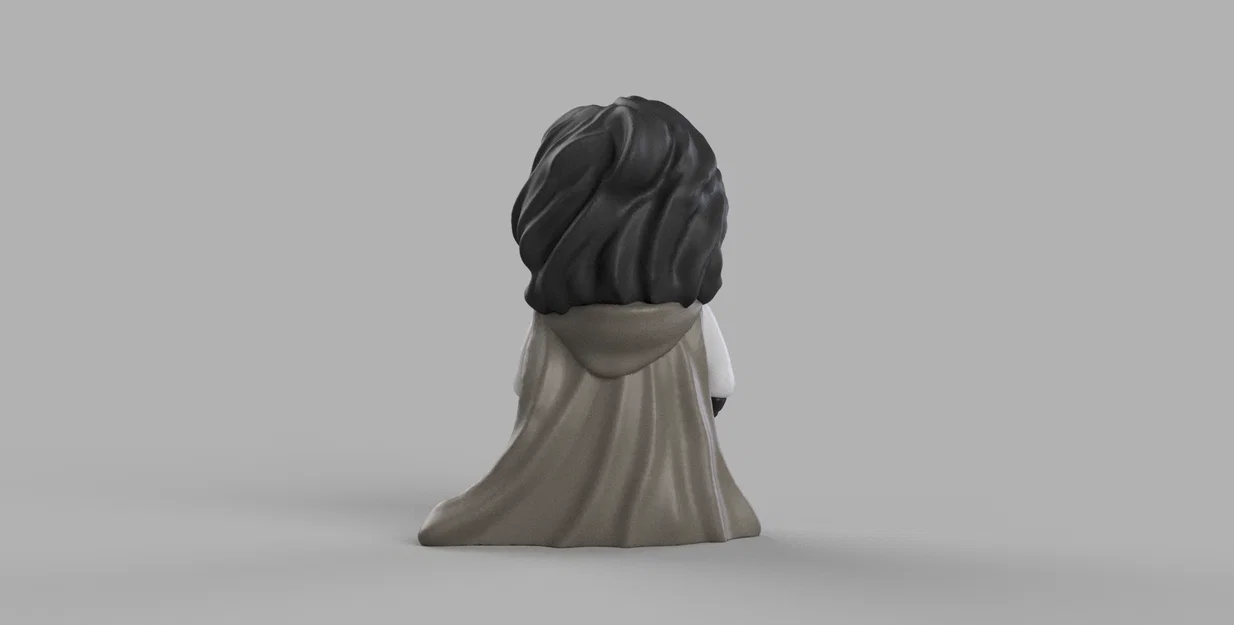 Mô hình in 3D Mini Luke Skywalker phong cách Chibi đáng yêu - Image 3