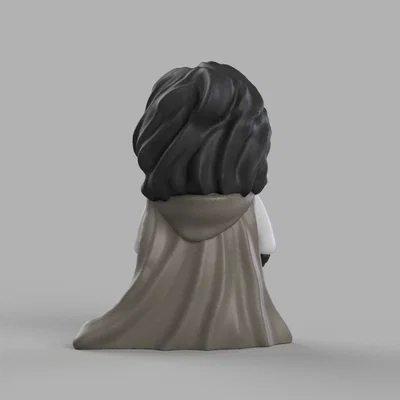 Mô hình in 3D Mini Luke Skywalker phong cách Chibi đáng yêu