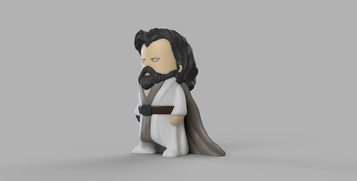 Mô hình in 3D Mini Luke Skywalker phong cách Chibi đáng yêu - Image 4