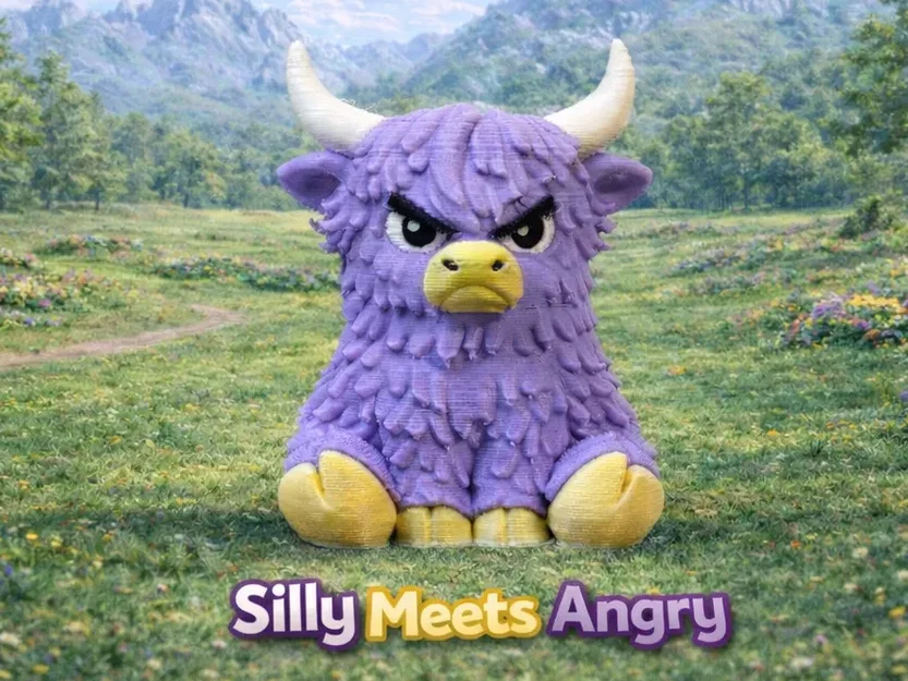Grumble – Bò Highland: Ngố Mà Giận (Silly Meets Angry) - Image 1