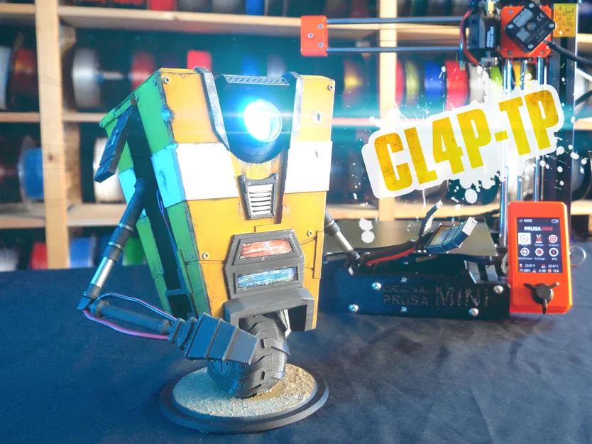 Talking Claptrap (CL4P-TP) – Robot Claptrap biết nói từ Borderlands - Image 1