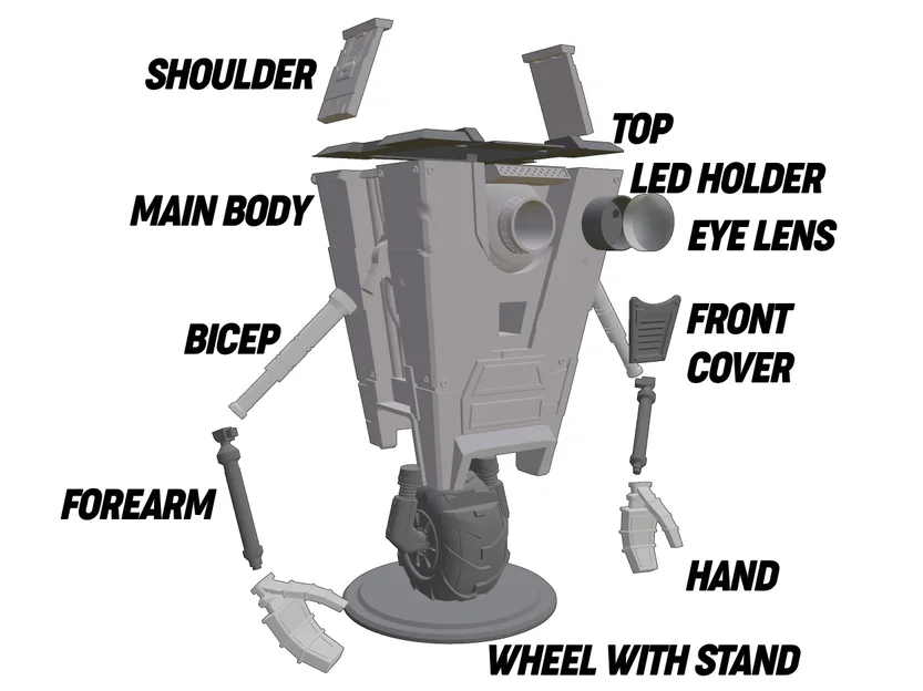 Talking Claptrap (CL4P-TP) – Robot Claptrap biết nói từ Borderlands - Image 2