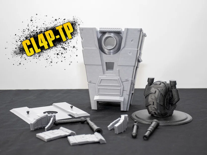 Talking Claptrap (CL4P-TP) – Robot Claptrap biết nói từ Borderlands - Image 6