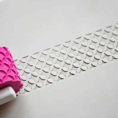 Bộ Con Lăn Tạo Vân Đất Sét Phổ Biến Nhất – Bản Rộng 4cm (Thay Đổi Được)