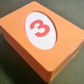 Hộp đựng bộ bài 2 mảnh – Card Box Deck Holder Kartenschachtel - Thumbnail 3