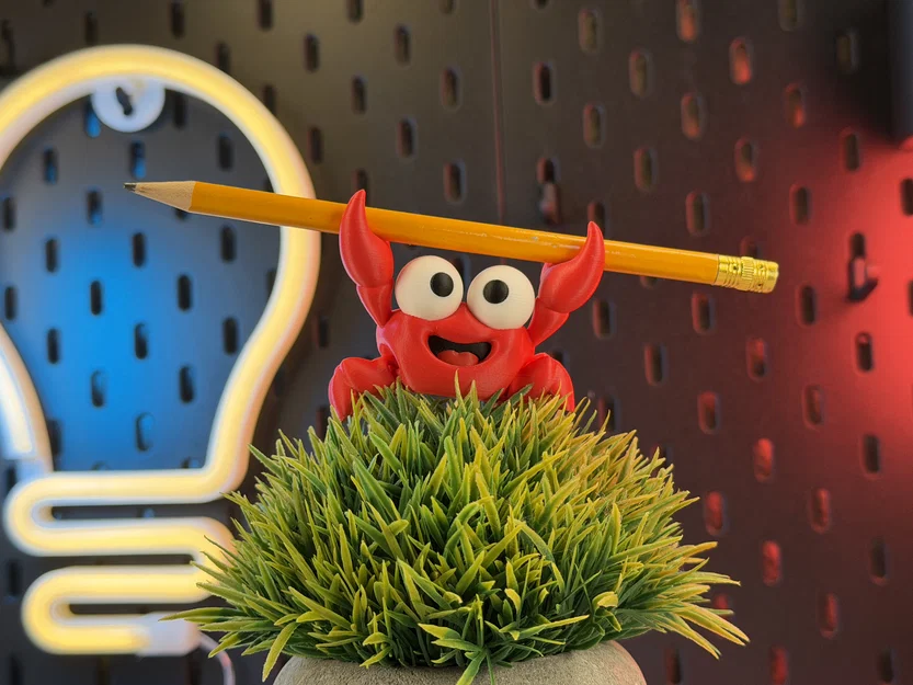 Cua Dễ Thương Khớp Nối (Articulated Cute Crab) - Image 3