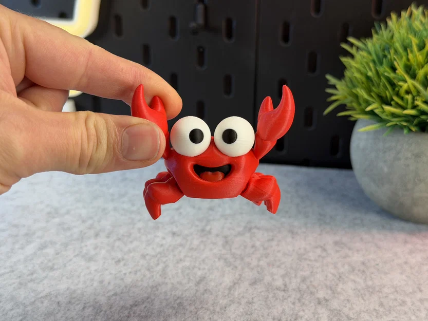 Cua Dễ Thương Khớp Nối (Articulated Cute Crab) - Image 4