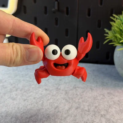 Cua Dễ Thương Khớp Nối (Articulated Cute Crab)