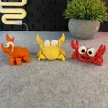 Cua Dễ Thương Khớp Nối (Articulated Cute Crab) - Thumbnail 8