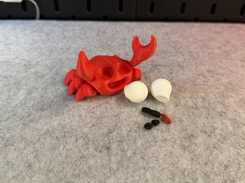 Cua Dễ Thương Khớp Nối (Articulated Cute Crab) - Image 12