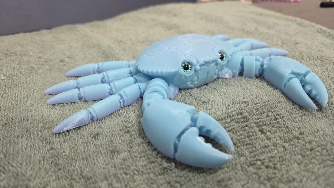 Cua khớp nối (Articulated Crab) – tương thích mắt thủy tinh 6mm & 8mm - Image 4