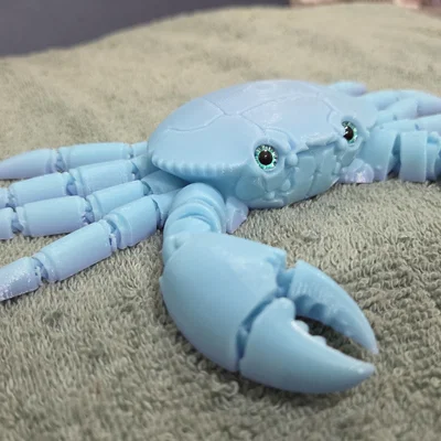 Cua khớp nối (Articulated Crab) – tương thích mắt thủy tinh 6mm & 8mm