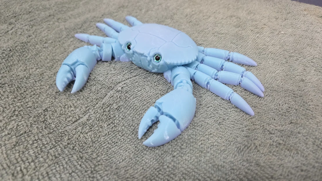 Cua khớp nối (Articulated Crab) – tương thích mắt thủy tinh 6mm & 8mm - Image 5