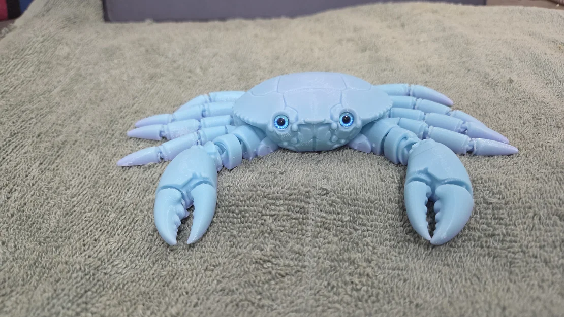 Cua khớp nối (Articulated Crab) – tương thích mắt thủy tinh 6mm & 8mm - Image 6