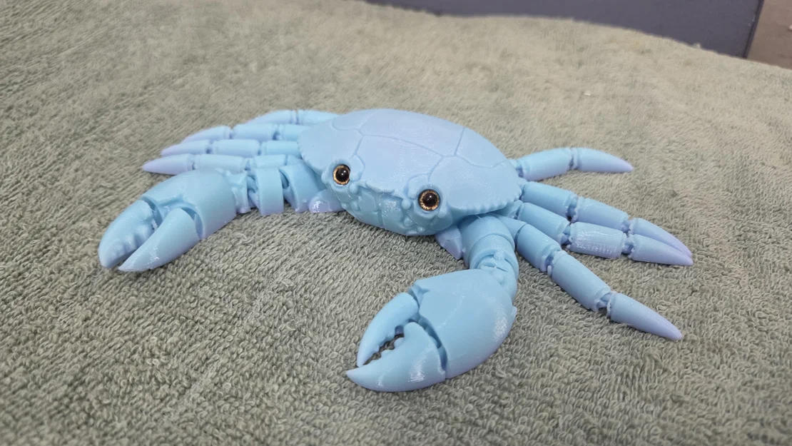 Cua khớp nối (Articulated Crab) – tương thích mắt thủy tinh 6mm & 8mm - Image 7