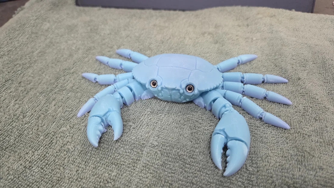 Cua khớp nối (Articulated Crab) – tương thích mắt thủy tinh 6mm & 8mm - Image 8