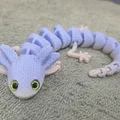 Axolotl Mắt Bự Đan Len – Tương thích mắt thủy tinh 6mm + 8mm - Thumbnail 5