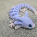Axolotl Mắt Bự Đan Len – Tương thích mắt thủy tinh 6mm + 8mm - Thumbnail 7
