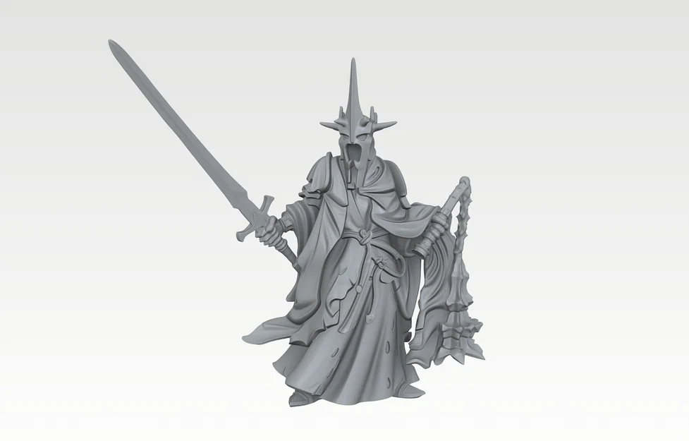 The Witch-king of Angmar (Lord of the ring) – Mẫu 3D - Image 1
