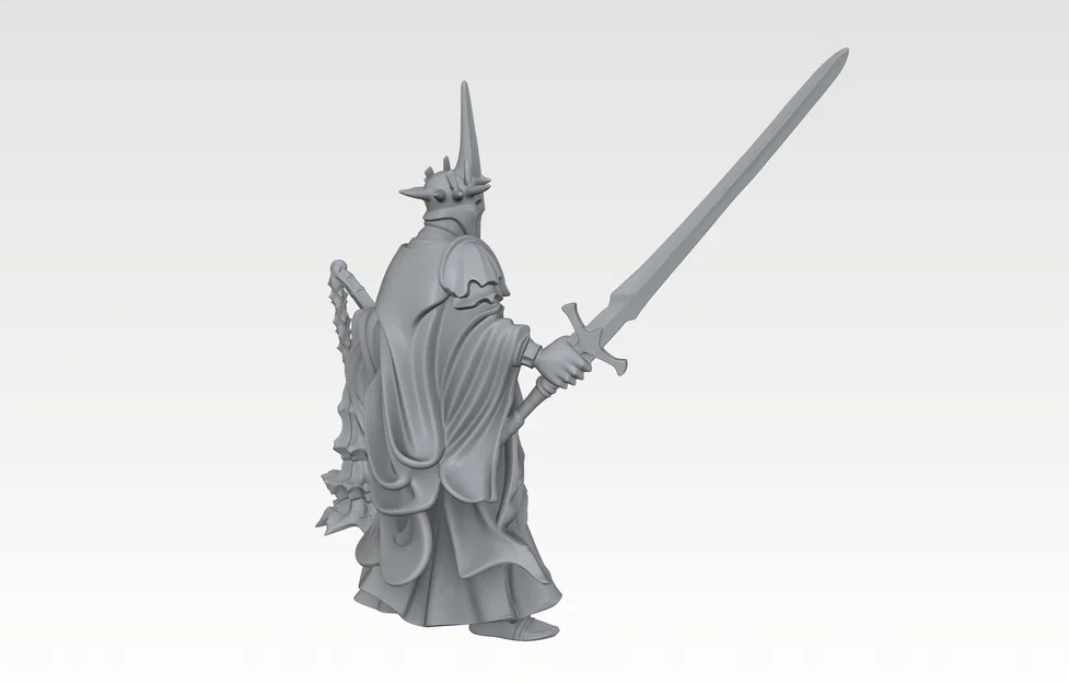 The Witch-king of Angmar (Lord of the ring) – Mẫu 3D - Image 2