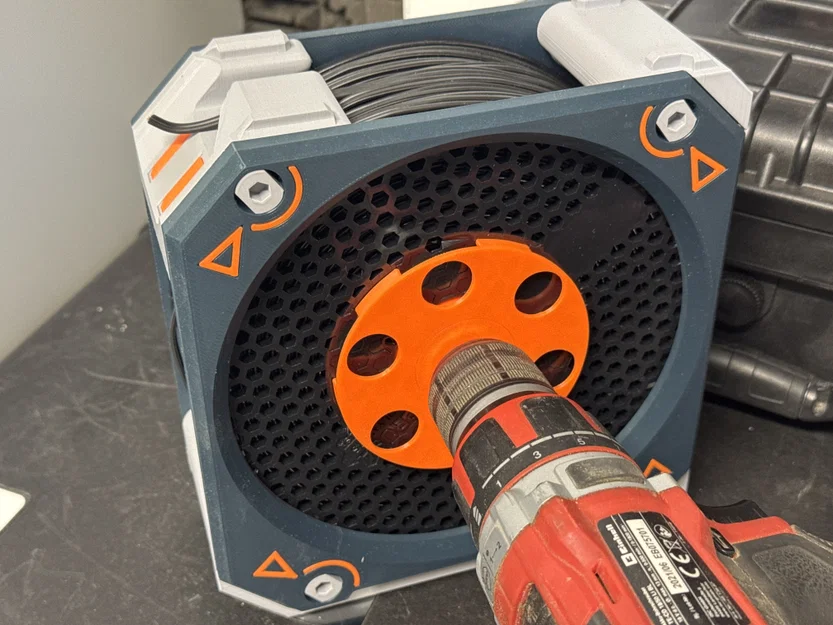Bộ giữ cuộn dây cáp từ spool Prusament (Cable Spool Holder Prusament Spool) - Image 3