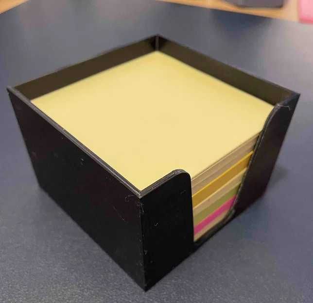 Khay Đựng Giấy Ghi Chú Sticky Note Tối Giản Cho Bàn Làm Việc - Image 1