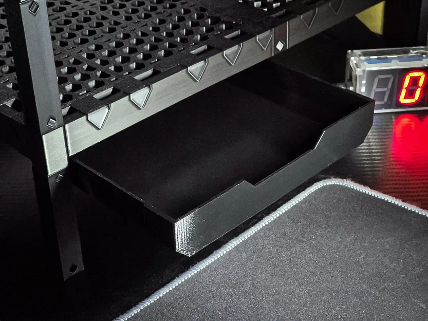 Hệ Kệ Modular Honeycomb Kèm Ngăn Kéo Snap-Fit Treo Dưới Kệ - Image 3