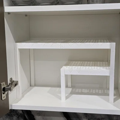 Hệ Kệ Modular Honeycomb Kèm Ngăn Kéo Snap-Fit Treo Dưới Kệ