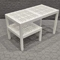 Hệ Kệ Modular Honeycomb Kèm Ngăn Kéo Snap-Fit Treo Dưới Kệ - Thumbnail 5